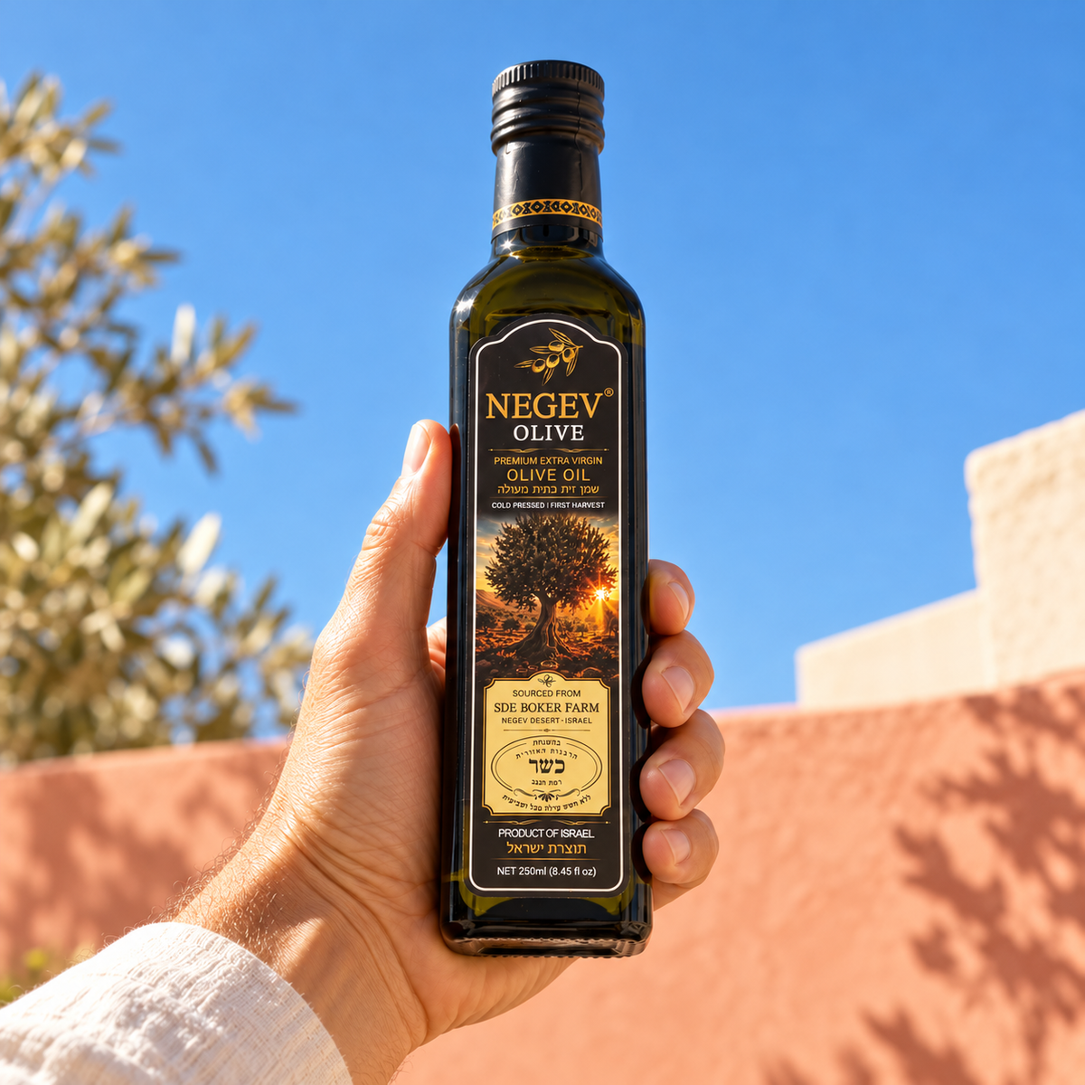 NEGEV Israeli Extra Virgin Olive Oil כשר