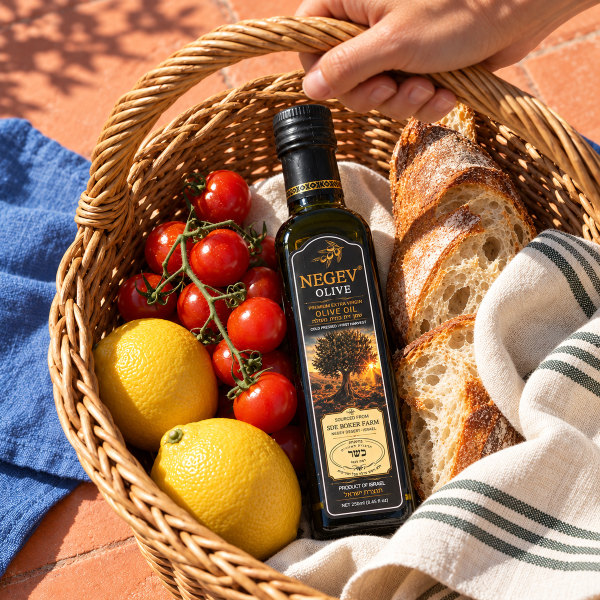 NEGEV Israeli Extra Virgin Olive Oil כשר